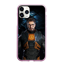 Чехол iPhone 11 Pro матовый HL Alyx, цвет: 3D-розовый