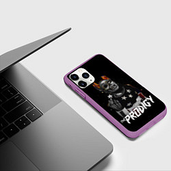 Чехол iPhone 11 Pro матовый THE PRODIGY FLINT, цвет: 3D-фиолетовый — фото 2
