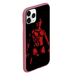 Чехол iPhone 11 Pro матовый Dungeon Master Van, цвет: 3D-малиновый — фото 2