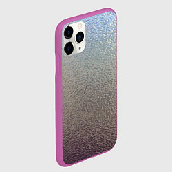 Чехол iPhone 11 Pro матовый Металликскин, цвет: 3D-фиолетовый — фото 2