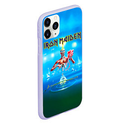 Чехол iPhone 11 Pro матовый Seventh Son of a Seventh Son - Iron Maiden, цвет: 3D-светло-сиреневый — фото 2