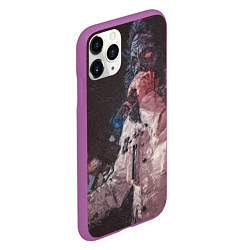 Чехол iPhone 11 Pro матовый Paul de Technoir, цвет: 3D-фиолетовый — фото 2