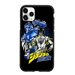 Чехол iPhone 11 Pro матовый Бруно Буччеллати - JoJos Bizarre Adventure, цвет: 3D-черный