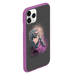 Чехол iPhone 11 Pro матовый Giorno Giovanna Paints, цвет: 3D-фиолетовый — фото 2