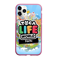 Чехол iPhone 11 Pro матовый Toca Life World