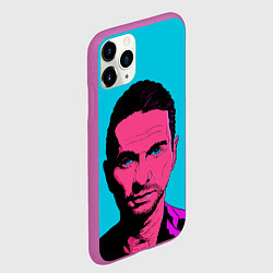 Чехол iPhone 11 Pro матовый Дэйв Гаан арт, цвет: 3D-фиолетовый — фото 2