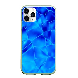 Чехол iPhone 11 Pro матовый Ice Under Water, цвет: 3D-салатовый