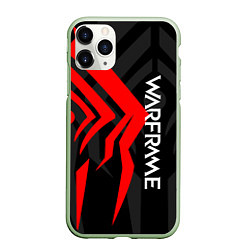 Чехол iPhone 11 Pro матовый WAFRAME STALKER LOGO RED ВАРФРЕЙМ СТАЛКЕР, цвет: 3D-салатовый