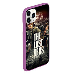 Чехол iPhone 11 Pro матовый THE LAST OF US ЩЕЛКУНЫ, цвет: 3D-фиолетовый — фото 2