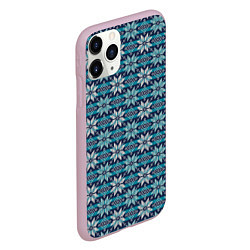 Чехол iPhone 11 Pro матовый Алатырь свитер, цвет: 3D-розовый — фото 2