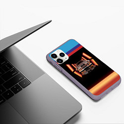 Чехол iPhone 11 Pro матовый БЭХА Мка BMW M, цвет: 3D-серый — фото 2