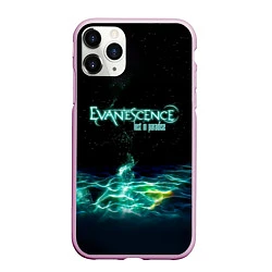 Чехол iPhone 11 Pro матовый Evanescence lost in paradise, цвет: 3D-розовый