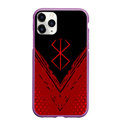 Чехол iPhone 11 Pro матовый Berserk - Берсерк