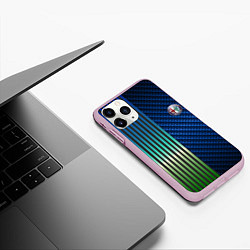 Чехол iPhone 11 Pro матовый Фантазия на тему Alfa-Romeo, цвет: 3D-розовый — фото 2