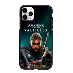 Чехол iPhone 11 Pro матовый Assassins Creed, Valhalla