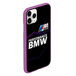 Чехол iPhone 11 Pro матовый BMW фанат, цвет: 3D-фиолетовый — фото 2