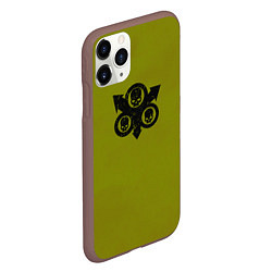 Чехол iPhone 11 Pro матовый Гвардия Смерти после Ереси цвет легиона, цвет: 3D-коричневый — фото 2