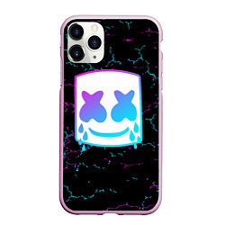 Чехол iPhone 11 Pro матовый MARSHMELLO NEON МАРШМЕЛЛО НЕОН, цвет: 3D-розовый