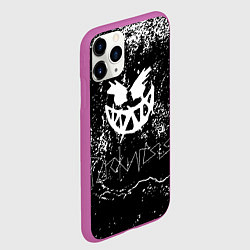 Чехол iPhone 11 Pro матовый PYROKINESIS:, цвет: 3D-фиолетовый — фото 2