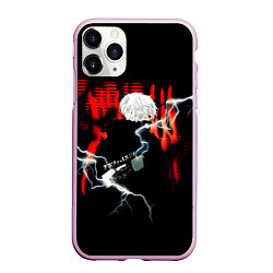 Чехол iPhone 11 Pro матовый Аниме Канеки Кен Токийский Гуль Tokyo Ghoul