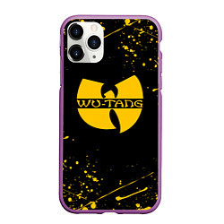 Чехол iPhone 11 Pro матовый WU-TANG CLAN БРЫЗГИ КРАСОК