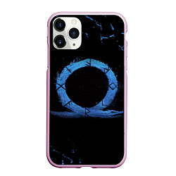 Чехол iPhone 11 Pro матовый GOD OF WAR LOGO ЭМБЛЕМА РАГНАРЁК