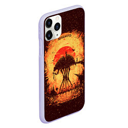Чехол iPhone 11 Pro матовый K aЛюбимый Моровинд, цвет: 3D-светло-сиреневый — фото 2