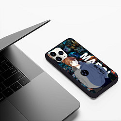 Чехол iPhone 11 Pro матовый Марси ДОТА 2, цвет: 3D-черный — фото 2
