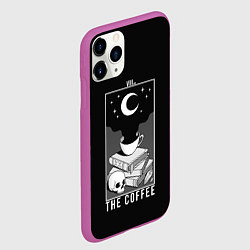 Чехол iPhone 11 Pro матовый The Coffee Occult, цвет: 3D-фиолетовый — фото 2