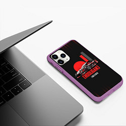 Чехол iPhone 11 Pro матовый HOOLIGAN HOONIGAN, цвет: 3D-фиолетовый — фото 2