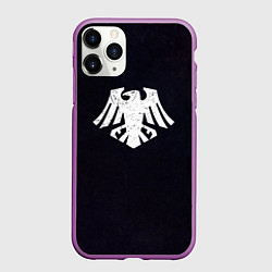 Чехол iPhone 11 Pro матовый Гвардия Ворона цвет 19 легиона, цвет: 3D-фиолетовый