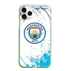 Чехол iPhone 11 Pro матовый Manchester City - Футбольный клуб
