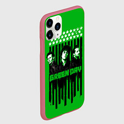 Чехол iPhone 11 Pro матовый Green day is here, цвет: 3D-малиновый — фото 2