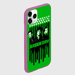 Чехол iPhone 11 Pro матовый Green day is here, цвет: 3D-фиолетовый — фото 2