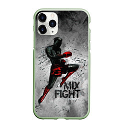 Чехол iPhone 11 Pro матовый MIX FIGHT