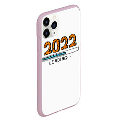 Чехол iPhone 11 Pro матовый 2022 загрузка, цвет: 3D-розовый — фото 2
