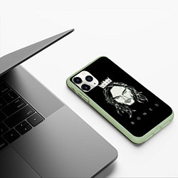 Чехол iPhone 11 Pro матовый SESH, цвет: 3D-салатовый — фото 2