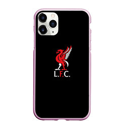 Чехол iPhone 11 Pro матовый Leverpool YNWA