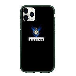 Чехол iPhone 11 Pro матовый Forza Neradzzurri, цвет: 3D-темно-зеленый