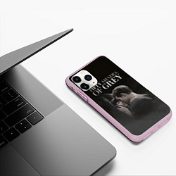 Чехол iPhone 11 Pro матовый 50 Shades of Grey 50 Оттенков Серого, цвет: 3D-розовый — фото 2