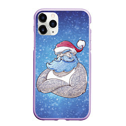 Чехол iPhone 11 Pro матовый BAD SANTA ПЛОХОЙ САНТА