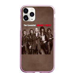 Чехол iPhone 11 Pro матовый The Essential Judas Priest, цвет: 3D-розовый