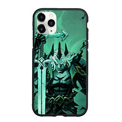 Чехол iPhone 11 Pro матовый Падший король Виего League Of Legends, цвет: 3D-черный