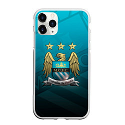 Чехол iPhone 11 Pro матовый Manchester City Teal Themme