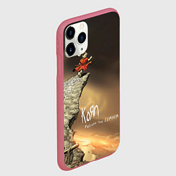 Чехол iPhone 11 Pro матовый Follow the Leader - Korn, цвет: 3D-малиновый — фото 2