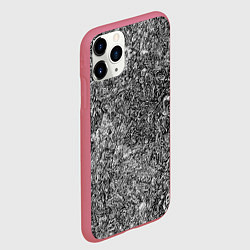 Чехол iPhone 11 Pro матовый Germ of the world, цвет: 3D-малиновый — фото 2