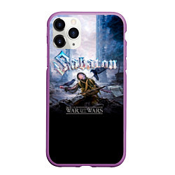 Чехол iPhone 11 Pro матовый The War to End All Wars - Sabaton, цвет: 3D-фиолетовый