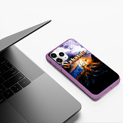 Чехол iPhone 11 Pro матовый Primo Victoria - Sabaton, цвет: 3D-фиолетовый — фото 2