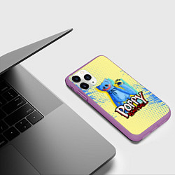 Чехол iPhone 11 Pro матовый POPPY PLAYTIME, цвет: 3D-фиолетовый — фото 2
