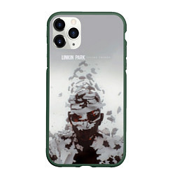 Чехол iPhone 11 Pro матовый Living Things - Linkin Park, цвет: 3D-темно-зеленый